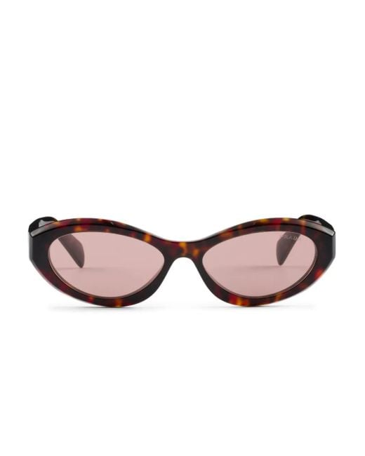 Prada Symbole サングラス Brown