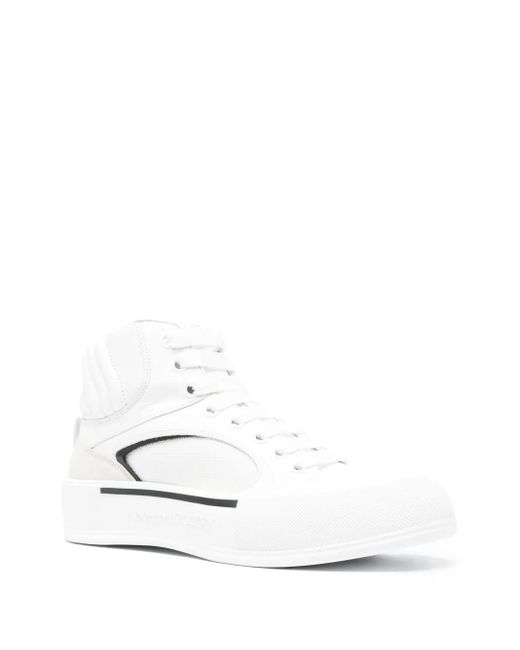 Alexander McQueen White Oversized Sneakers for men
