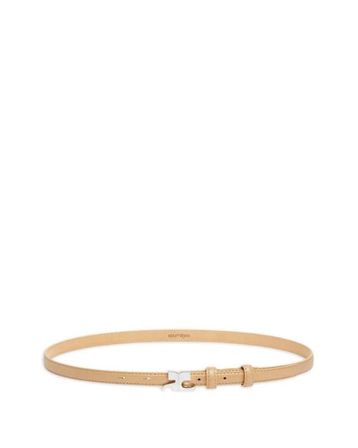 Courreges Natural Leather Belt