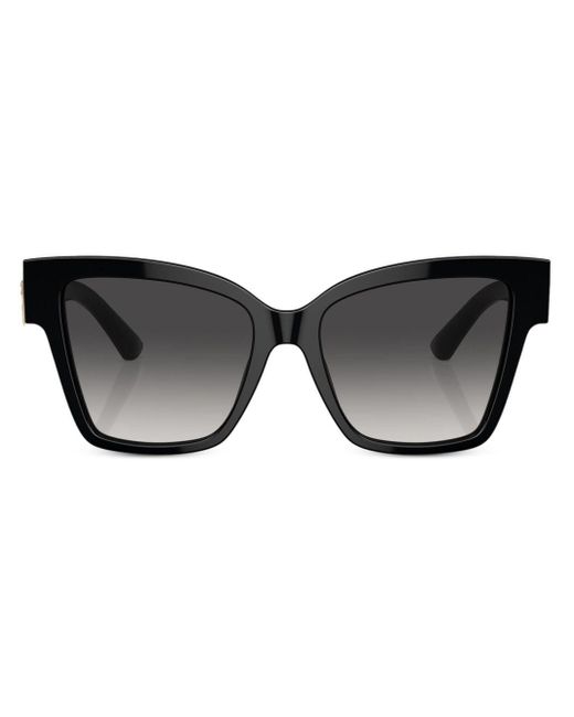 Dolce & Gabbana Black Precious Square-frame Sunglasses