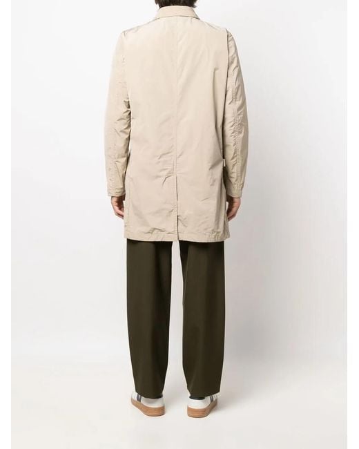Woolrich Natural Mid-Length City Carcoat for men