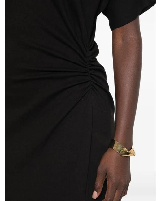 MAISON 123 Black Brisbane Jersey Dress