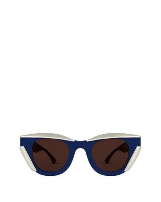 Thierry Lasry Blue Dismissy Cat-Eye Sunglasses