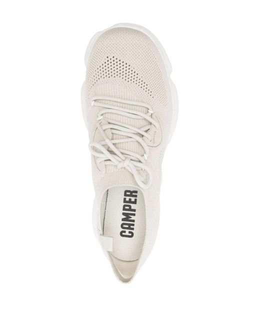 Karst lace-up mesh sneakers Camper de hombre de color White