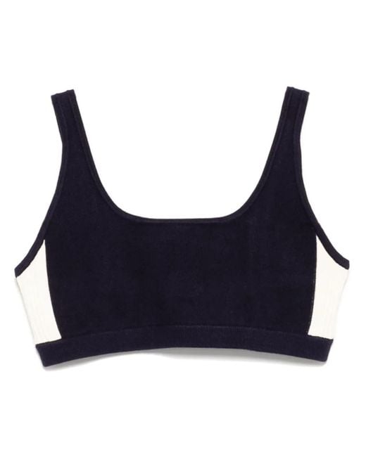 The Upside Blue Montage Rory Cropped Top