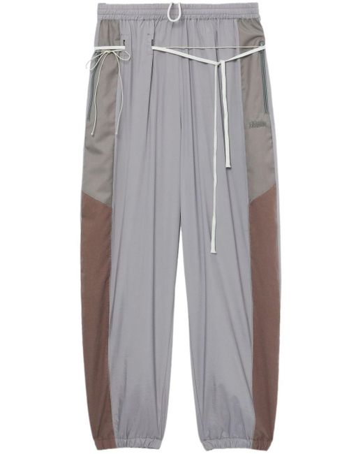 Magliano Gray Panelled Track Pants for men
