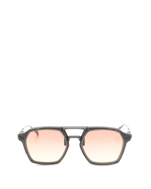 Movitra Natural Climax 07Geometric-Frame Sunglasses