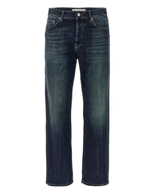 Department 5 Blue Bowl Straight-Leg Jeans for men