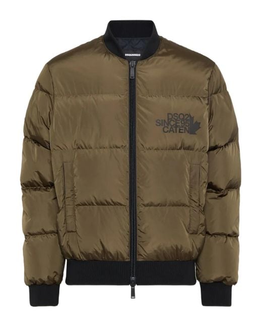 メンズ DSquared² Easy ボンバージャケット Green
