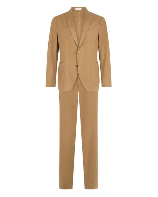 Boglioli Natural Single-Breasted Suit for men