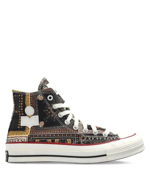 Converse Black X Isabel Marant Chuck 70 High-Top Sneakers