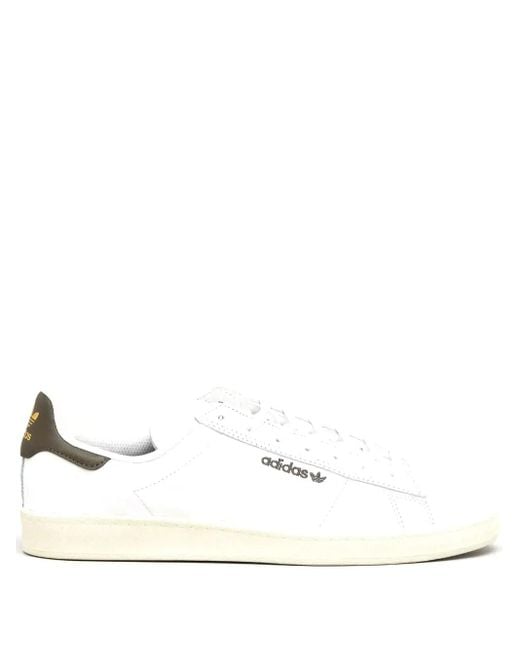 Adidas White Campus Adv "Cloud/Shadow" Sneakers