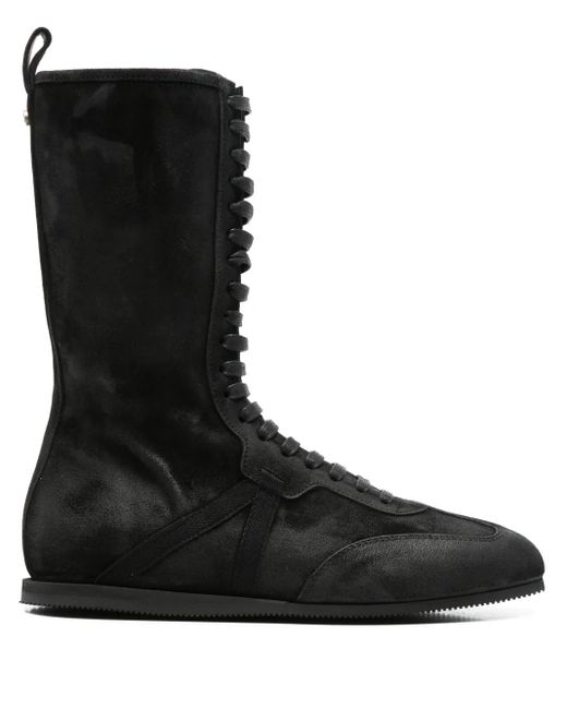 Ann Demeulemeester スエード ブーツ Black