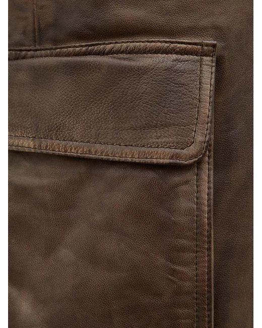 Herskind Brown Cargo Pocket Trousers