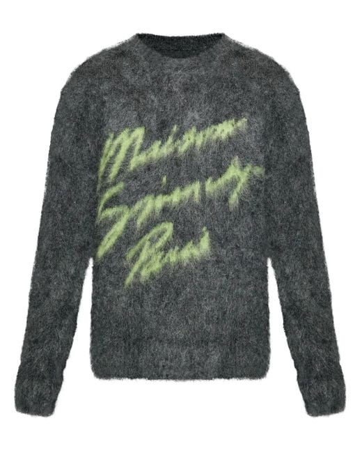 Pull À Logo En Jacquard Givenchy pour homme en coloris Green