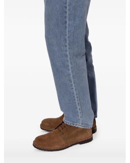 Birkenstock Brown Uppsala Mid Suede Boots for men
