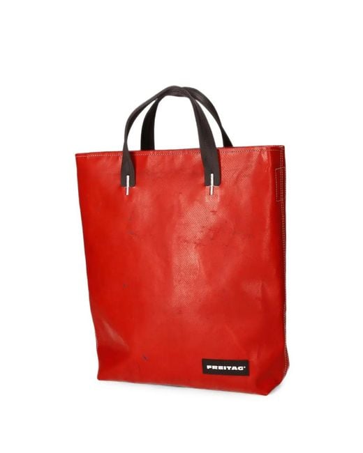 Freitag Red Leland Tote Bag for men
