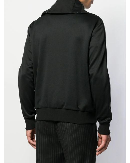 Givenchy Black Zipped Bomber Jacket for men