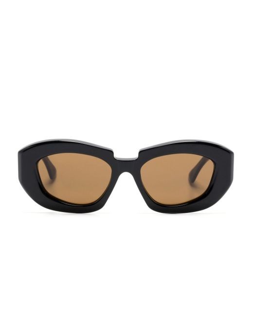 Kuboraum Black X23 Geometric-frame Sunglasses