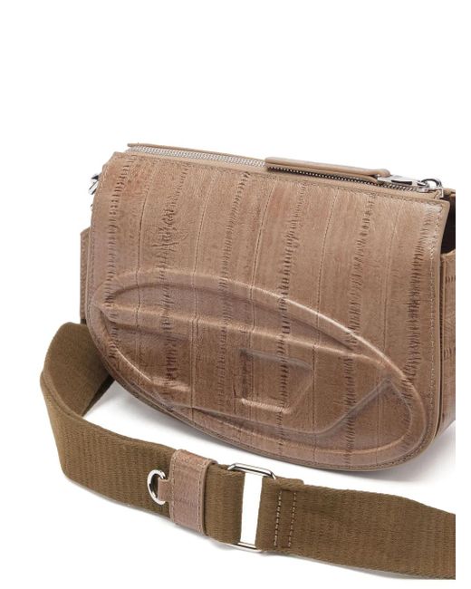 DIESEL Brown 1Dr Shoulder Bag for men