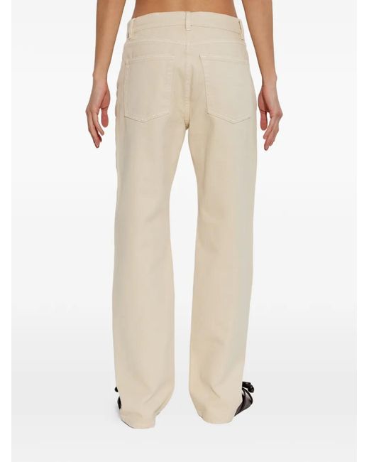 By Malene Birger Natural Chicago Cotton Jeans