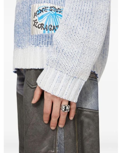 Acne Gray Buckle Ring