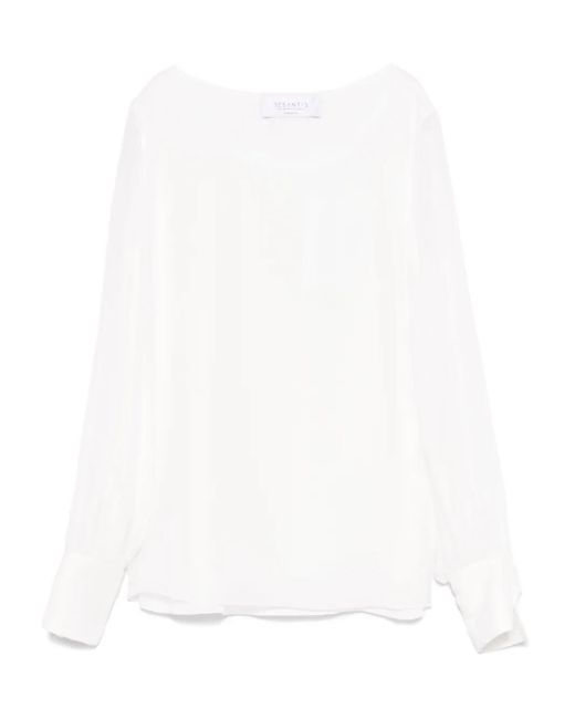 DE SANTIS シルクブラウス White