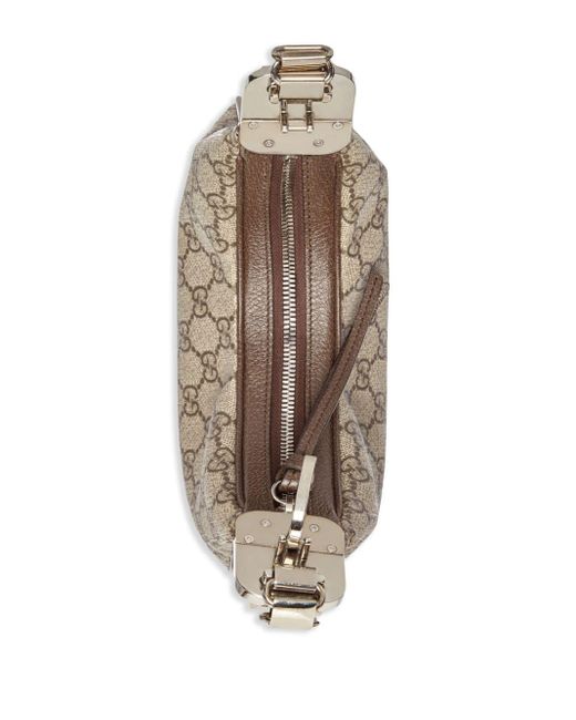 Gucci Natural Small Attache Shoulder Bag