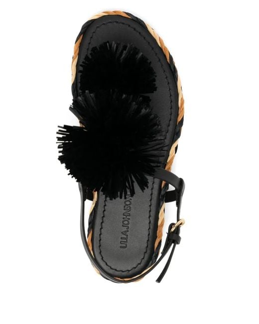 Ulla Johnson Black Ingrid Sandals
