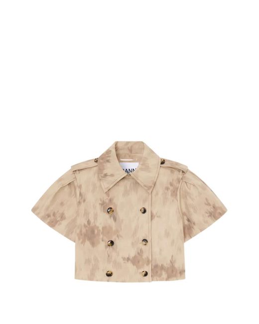 Ganni Natural Organic Cotton Jacket