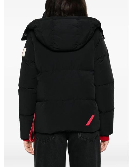 AFTER LABEL フーデッド ジャケット Black