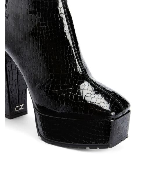 Giuseppe Zanotti Black 120Mm Morgana Boots