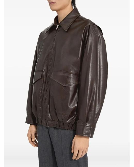 MM6 by Maison Margiela Brown Jackets for men