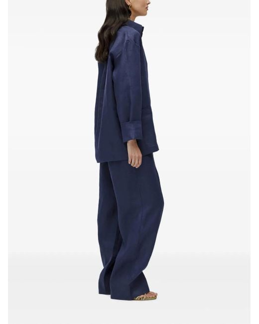 Sleeper Blue Linen Shirt