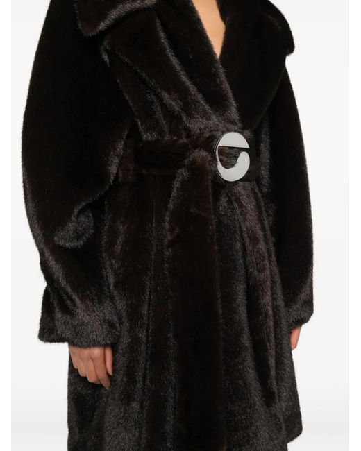 Coperni Black Belted Coat