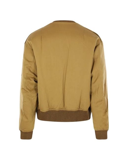 Visvim Green Zip-Up Woven Jacket for men