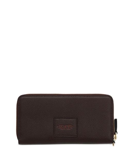 Marc Jacobs Brown Continental Leather Zip Wallet