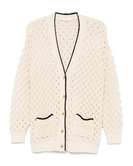 FRAME Natural Cotton Cardigan