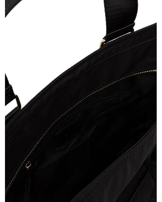 Blauer Black Logo-Patch Tote Bag