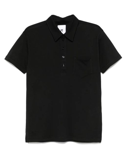 PT Torino Poloshirt Mit Kurzen Ärmeln in Black für Herren