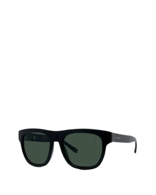 Vuarnet Black Rectangle Frame Sunglasses