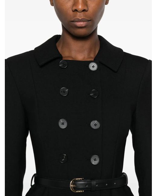 Self-Portrait Black Double-Breasted Jumpsuit