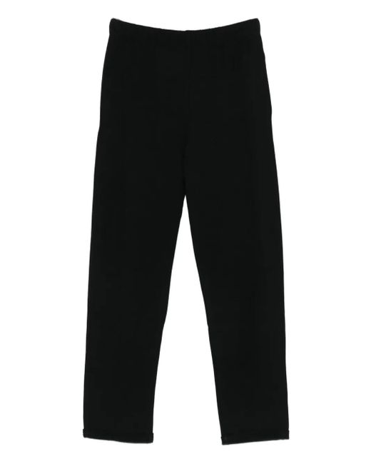 Majestic Filatures Black Drawstring Cropped Trousers