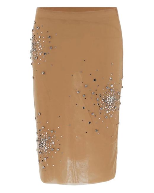 Gonna Con Strass di Des Phemmes in Natural