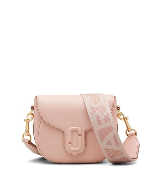 Marc Jacobs Pink Ledertasche "the Small Saddle"