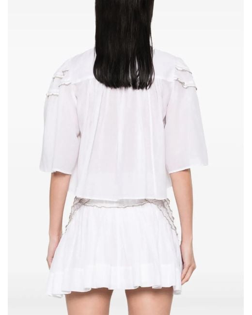 Isabel Marant Carmen ブラウス White
