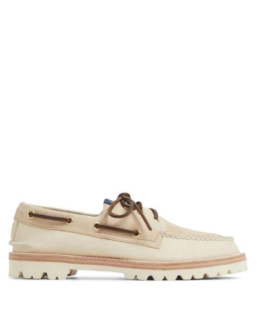 Sperry Top-Sider Natural 3-Eye "Harbor Ray" Boat Shoes for men