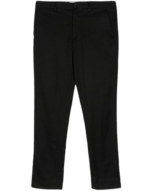 PS by Paul Smith Black Mid-rise Tailored Trousers for men