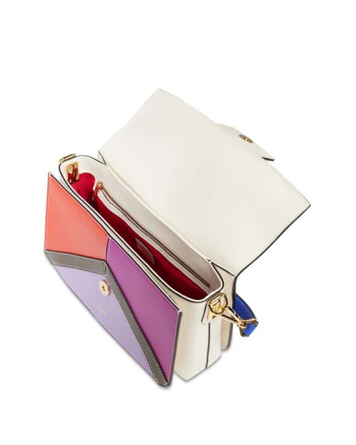 Lancel Pink Angele Flap Schultertasche