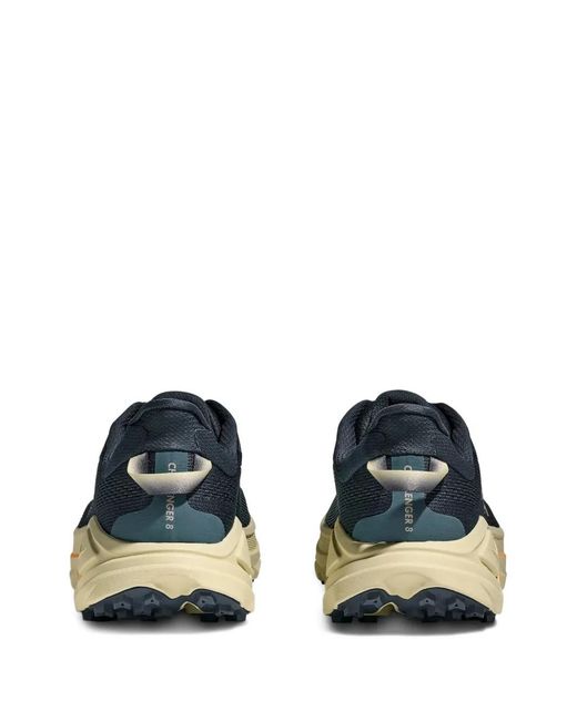 Hoka One One Blue Challenger Logo Sneakers for men